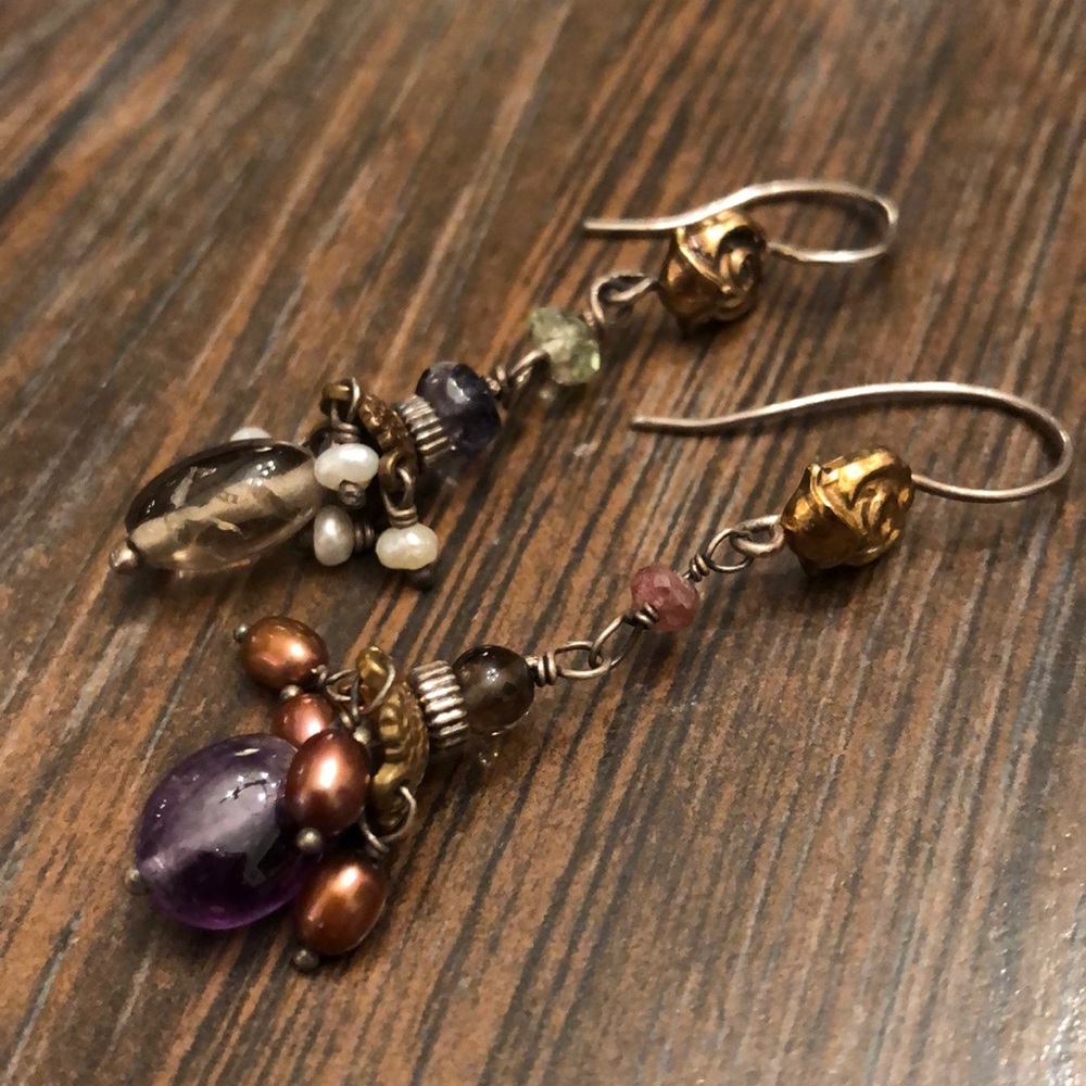 Authentic Beth Orduna earrings